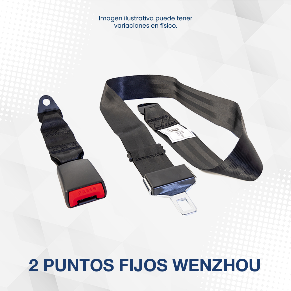 Cinturón 2 puntos Fijos Wenzhou